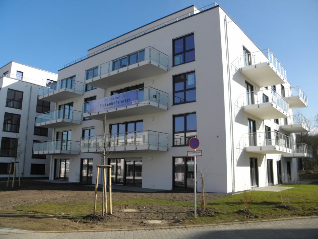 Wohnpark mit Mehrfamilienhäusern in Bonn